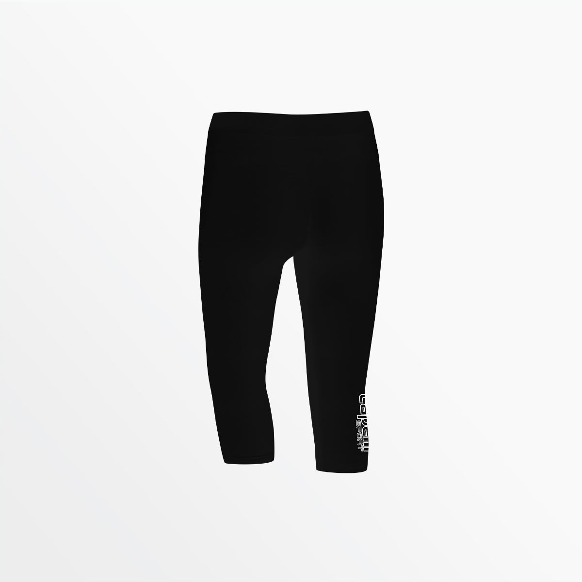 Capelli Sport - Girl's Mid Rise Logo 3/4 Cotton Leggings