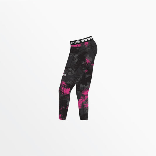 Capelli Sport - Girl's 3/4 Camo Strokes Performance Tights