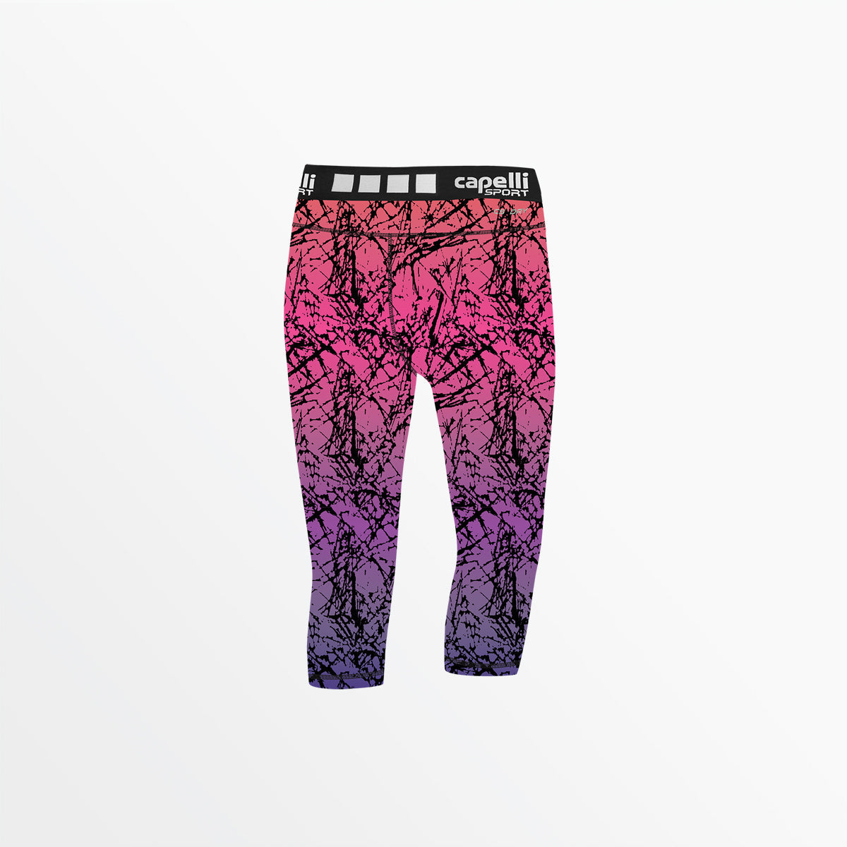 Capelli Sport - Women's 3/4 Distressed Ombre Performance Tights