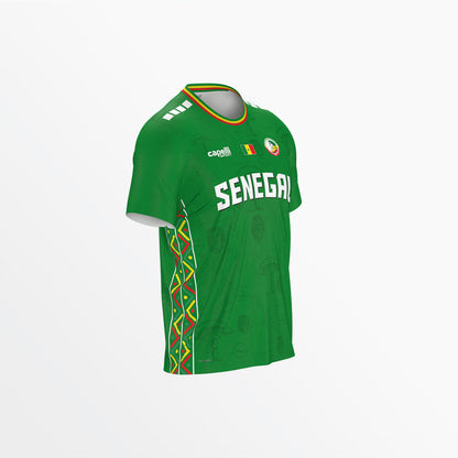 Capelli Sport - Senegal Basketball 2026/27 Home Shooting Shirt Adult