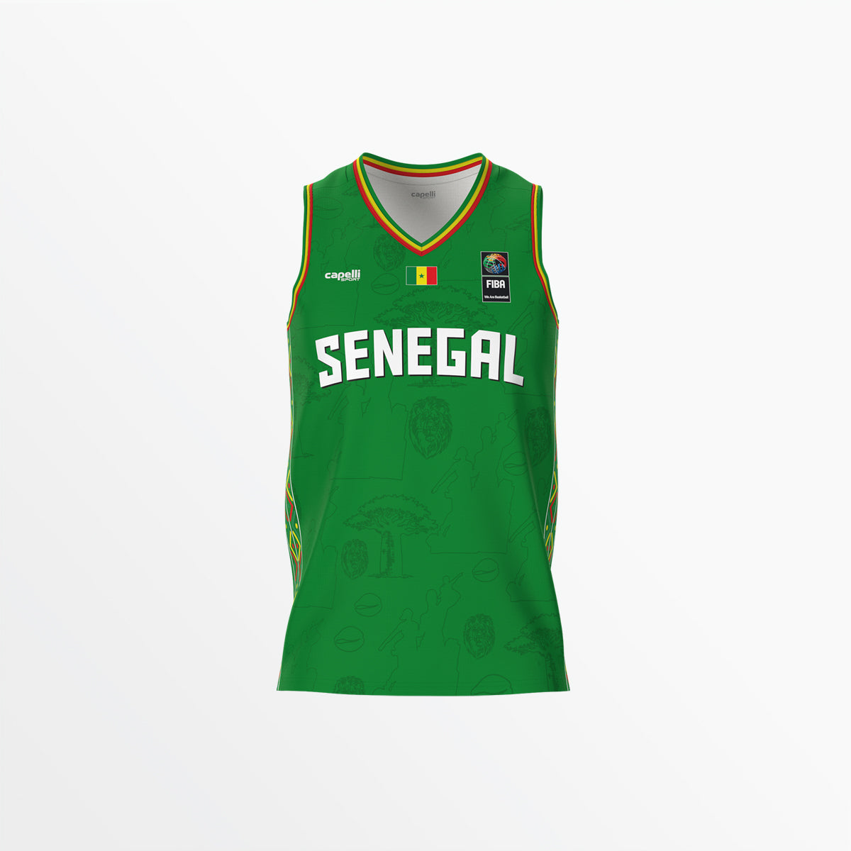 Capelli Sport - Senegal Basketball 2026/27 Home Jersey Adult