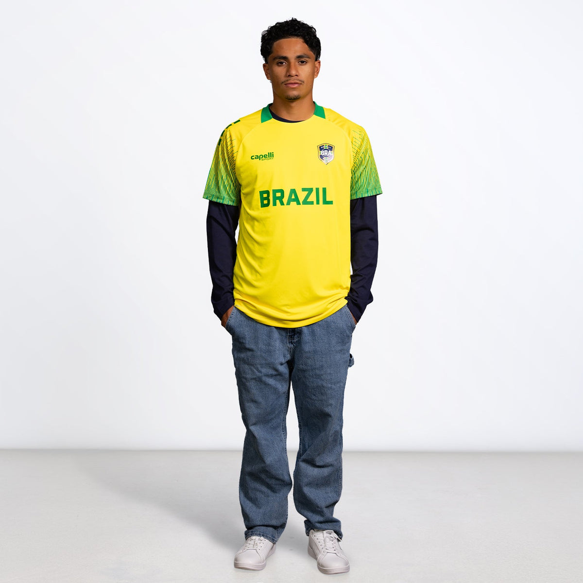 Capelli Sport - Brazil Home Soccer Jersey