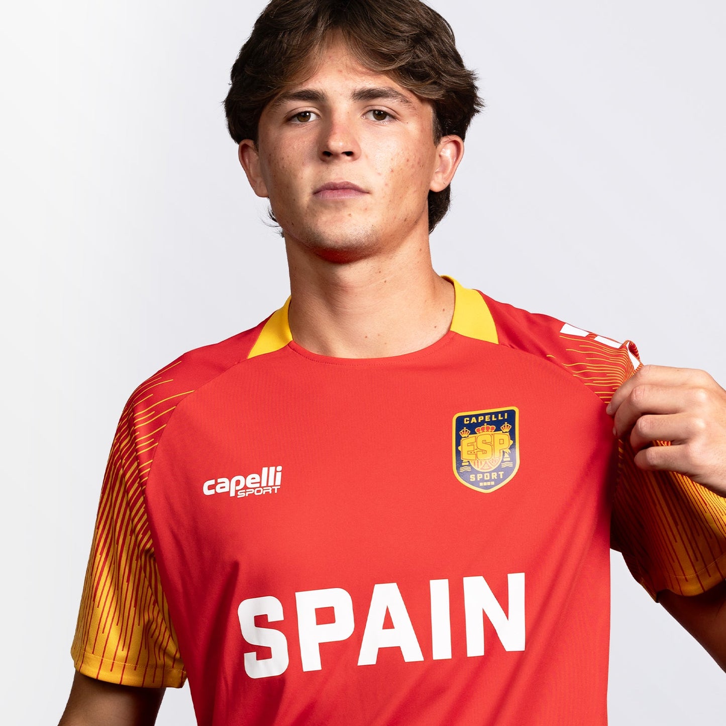 Capelli Sport - Spain Home Soccer Jersey