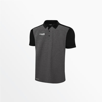 Capelli Sport - Men's Classic Small Stripe Poly Polo