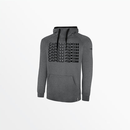 Capelli Sport - Men's Therma Fleece Pullover Hoodie With Front Repeating Logo