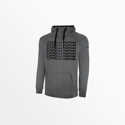 Capelli Sport - Men's Therma Fleece Pullover Hoodie With Front Repeating Logo