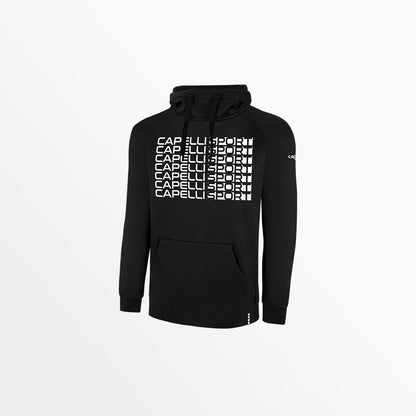 Capelli Sport - Men's Therma Fleece Pullover Hoodie With Front Repeating Logo