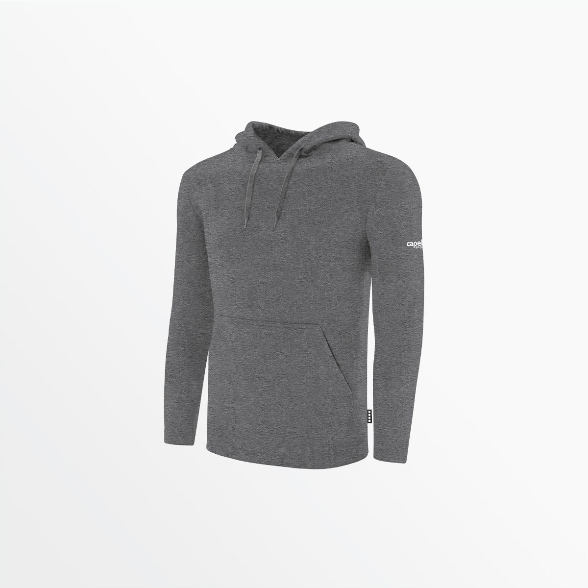 Capelli Sport - Men's Basic Fleece Pullover Hoodie With Sleeve Logo