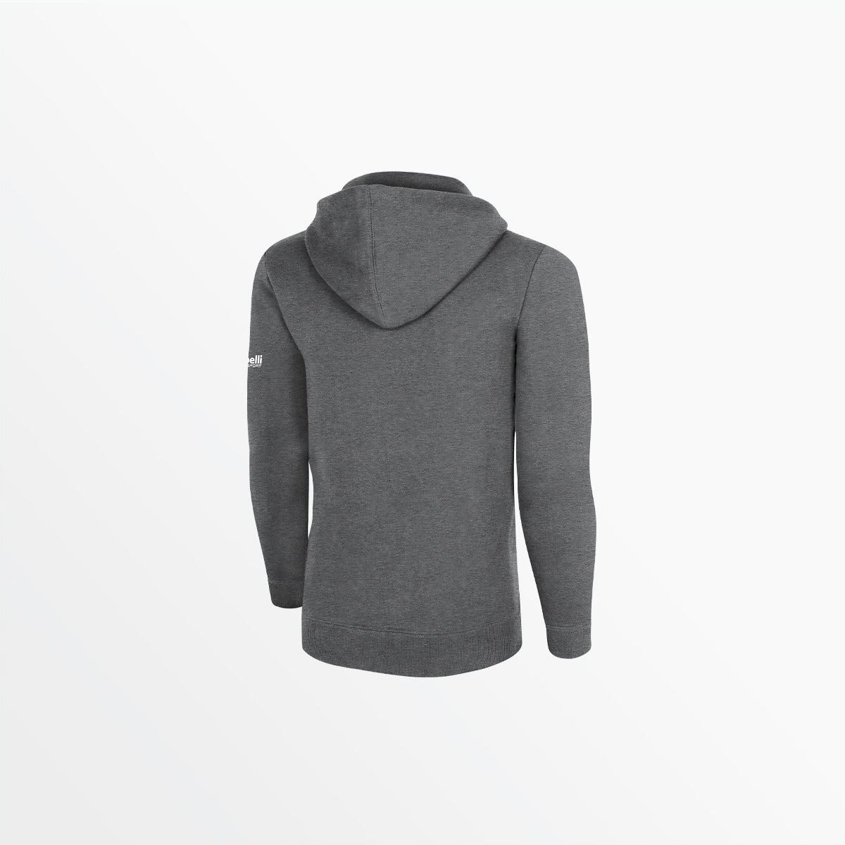 Capelli Sport - Men's Basic Fleece Pullover Hoodie With Sleeve Logo