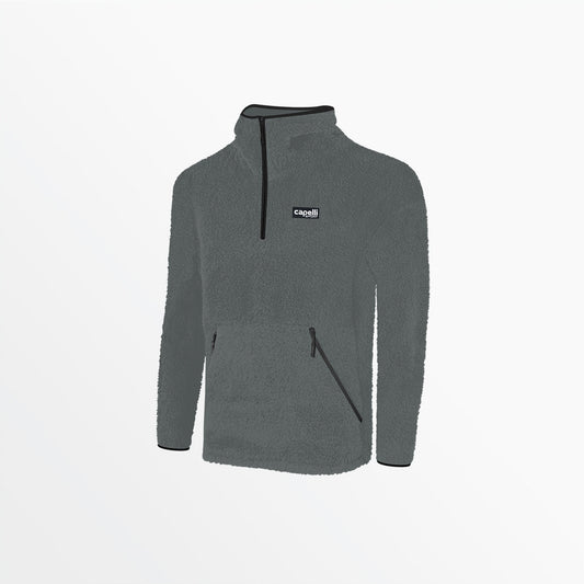 Capelli Sport - Adult Quarter Zip Sherpa Hoodie