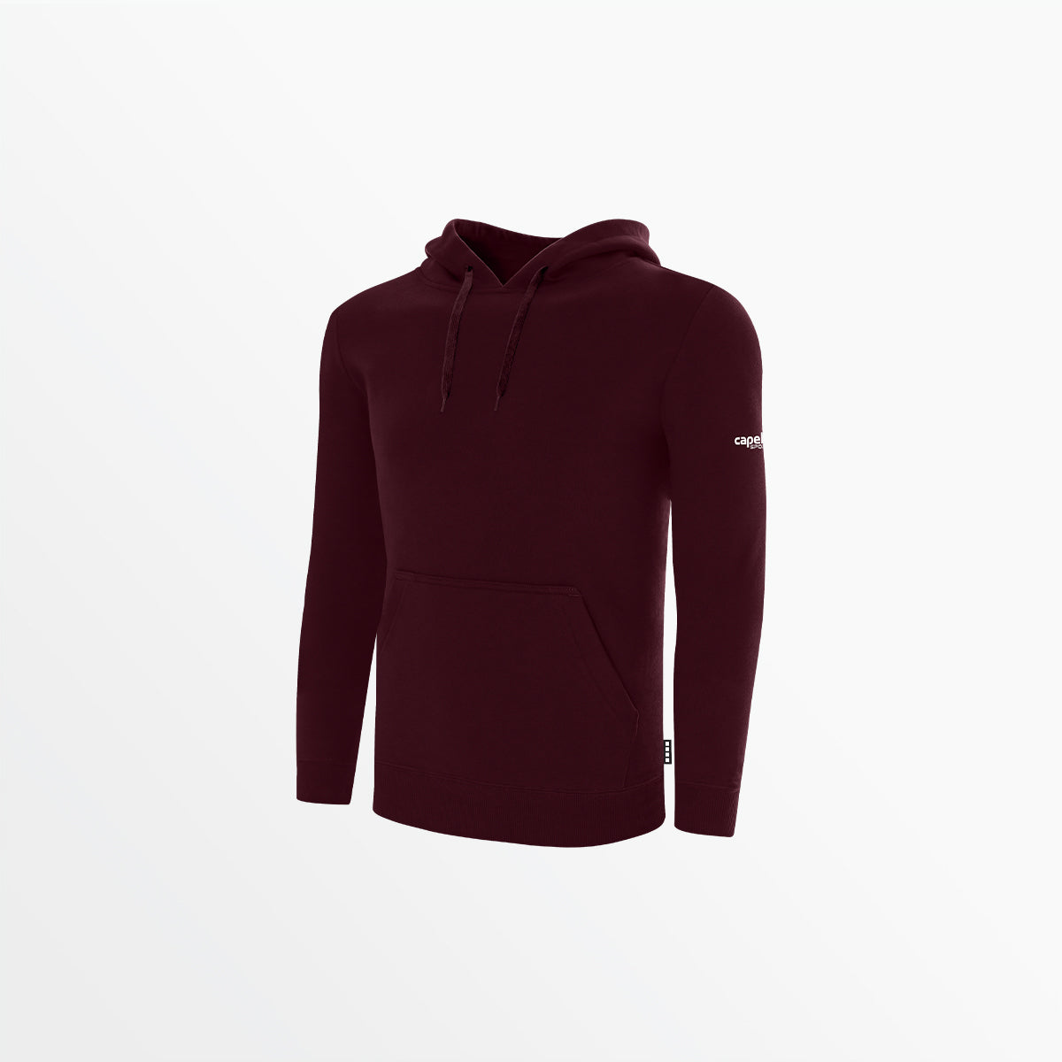 Capelli Sport - Men's Basic Fleece Pullover Hoodie With Sleeve Logo