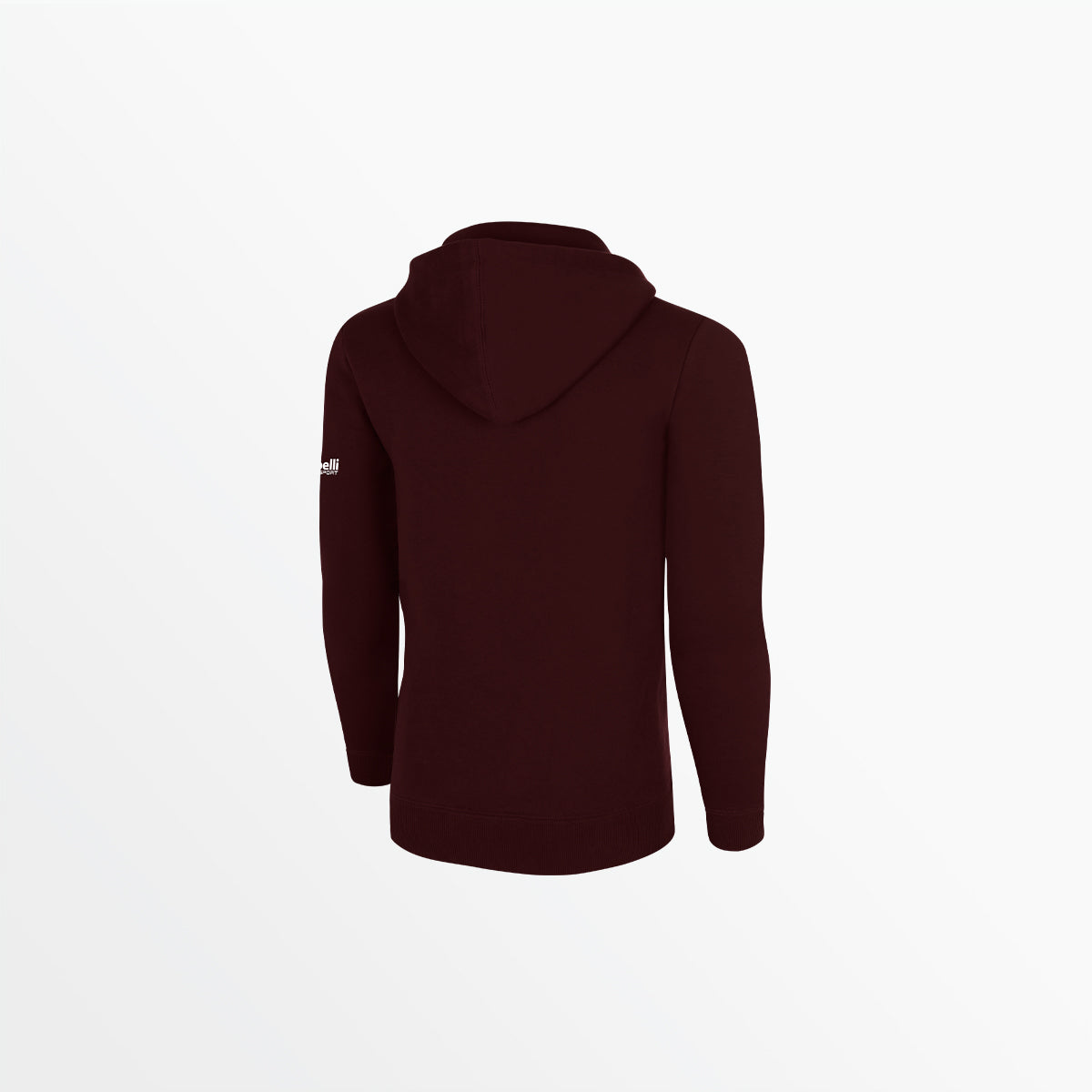 Capelli Sport - Men's Basic Fleece Pullover Hoodie With Sleeve Logo
