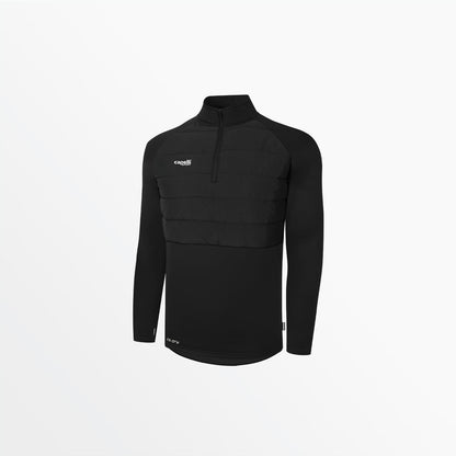 Capelli Sport - Men's Basics Therma Fleece Woven Front 1/4 Zip Top