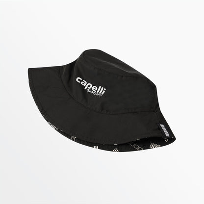 Capelli Sport - Adult CS Reversible Allover Logo Bucket Hat