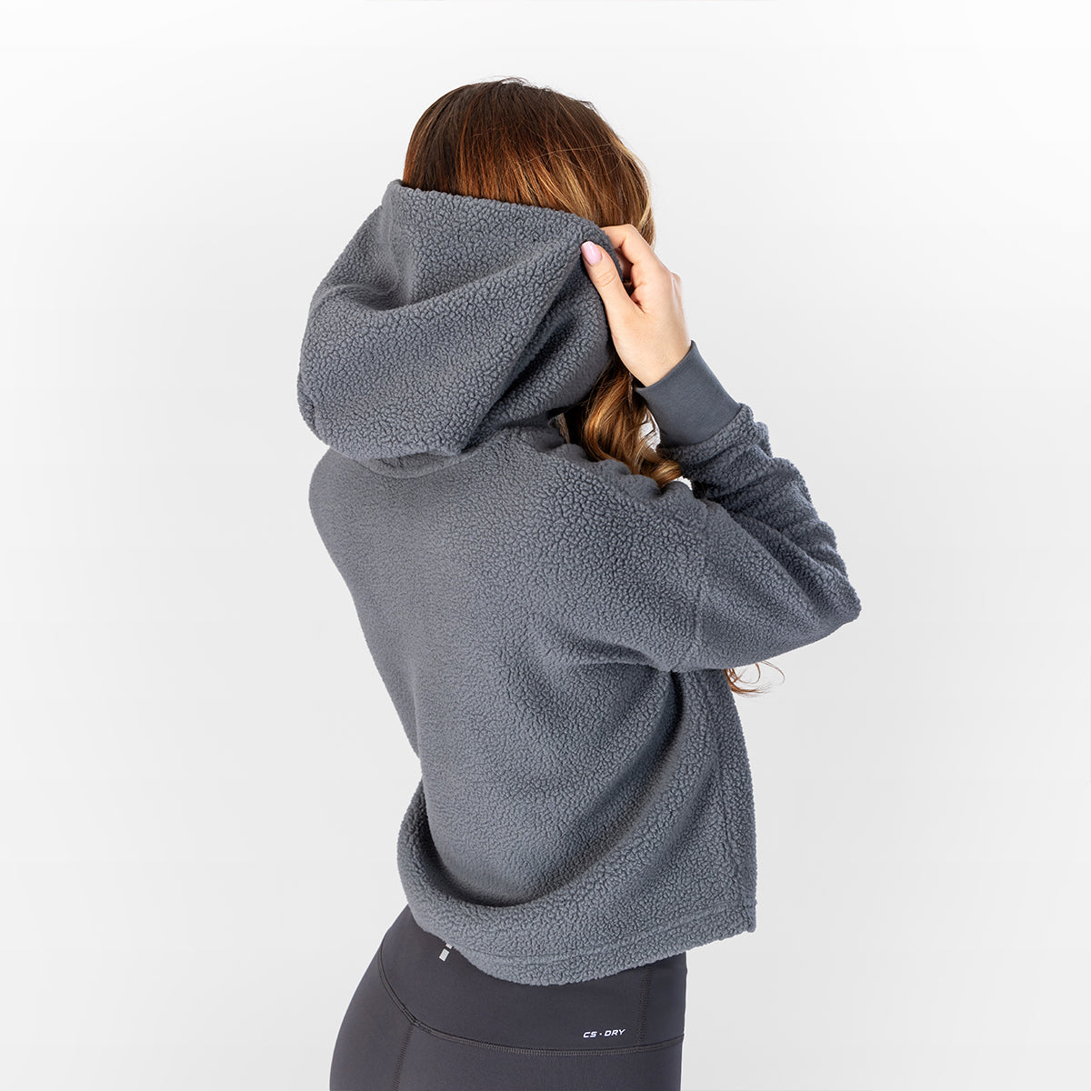 Capelli Sport - Women's Sherpa Cropped Pullover Hoodie