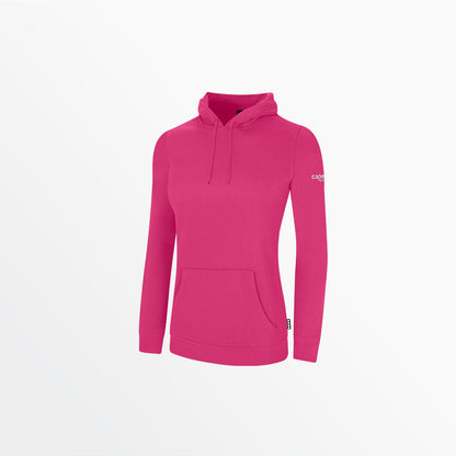 Capelli Sport - Women's Basics Fleece Pullover Hoodie With Sleeve Logo