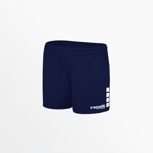 Capelli Sport - Women's Team Match Shorts With 3'' Inseam and Cubes