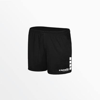 Capelli Sport - Women's Team Match Shorts With 3'' Inseam and Cubes
