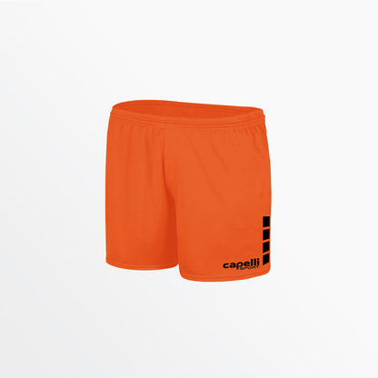 Capelli Sport - Women's Team Match Shorts With 3'' Inseam and Cubes