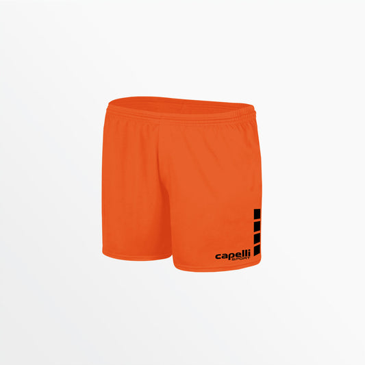 Capelli Sport - Women's Team Match Shorts With 3'' Inseam and Cubes