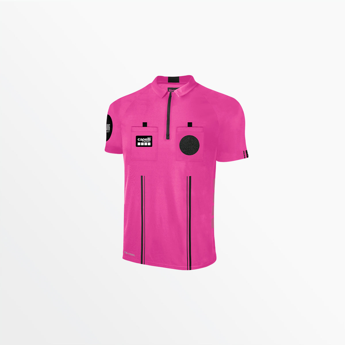 Capelli Sport - Adult Official Referee 1/4 Zip Short Sleeve Jersey