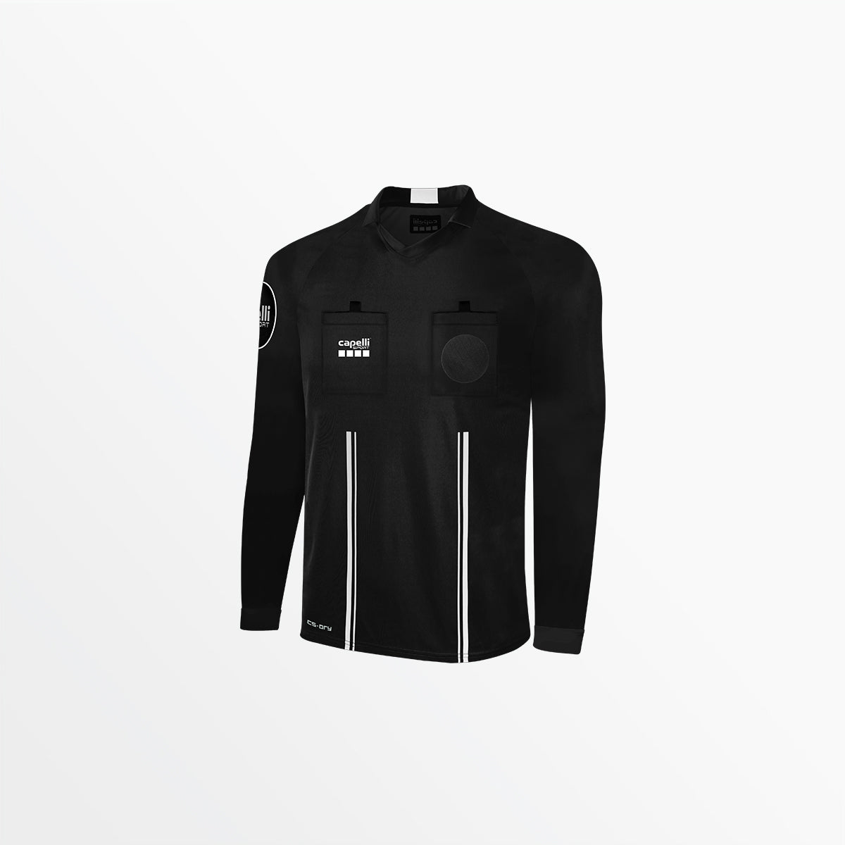 Capelli Sport - Adult Official Referee V-Neck Long Sleeve Jersey
