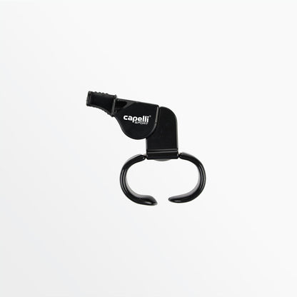 Capelli Sport - CS Pealess Referee Whistle With Finger Grip