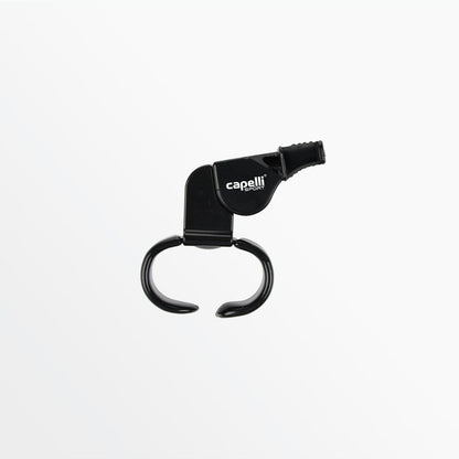 Capelli Sport - CS Pealess Referee Whistle With Finger Grip