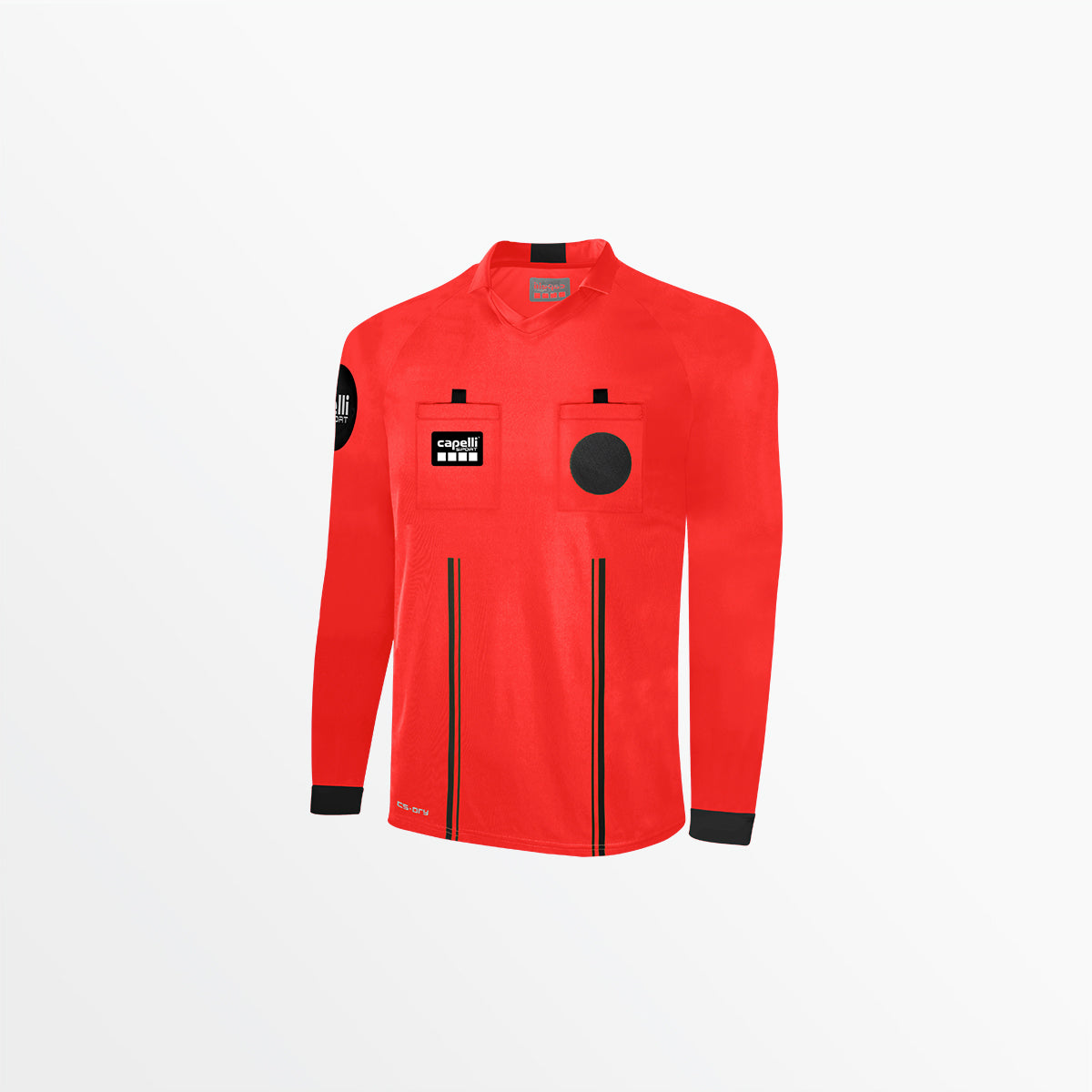 Capelli Sport - Adult Official Referee V-Neck Long Sleeve Jersey
