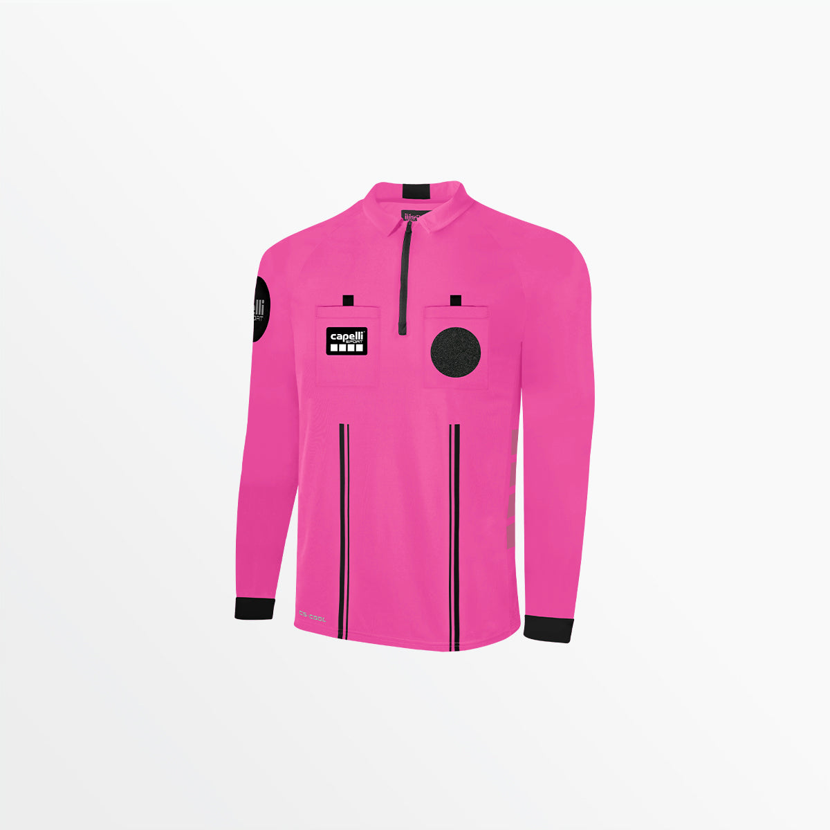 Capelli Sport - Adult Official Referee 1/4 Zip Long Sleeve Jersey