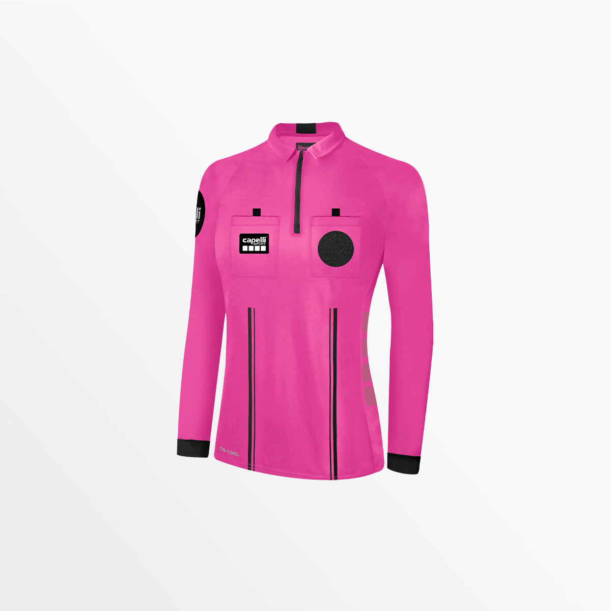 Capelli Sport - Women's Official Referee 1/4 Zip Long Sleeve Jersey