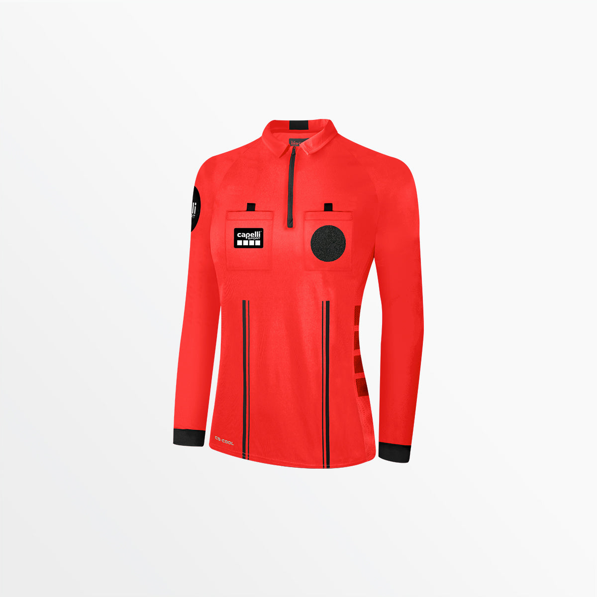 Capelli Sport - Women's Official Referee 1/4 Zip Long Sleeve Jersey