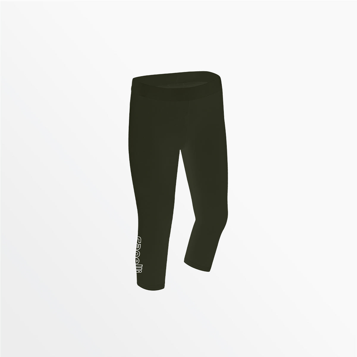 Capelli Sport - Women's Mid Rise Logo 3/4 Cotton Leggings