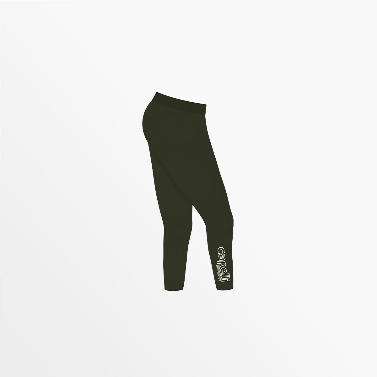 Capelli Sport - Women's Mid Rise Logo 3/4 Cotton Leggings
