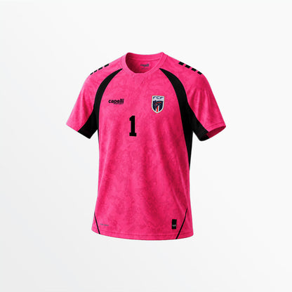 Capelli Sport - Youth Cabo Verde 2026 Bright Pink Goalkeeper Replica Jersey