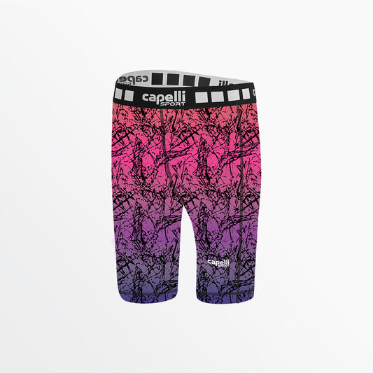 Capelli Sport - Girl's Distressed Ombre Biker Shorts
