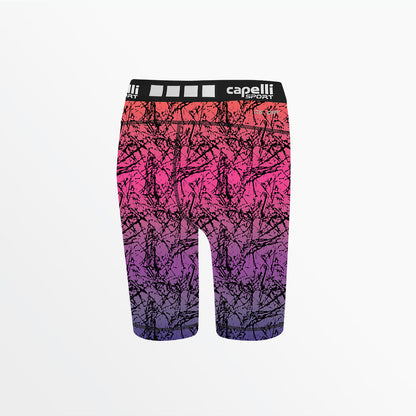 Capelli Sport - Girl's Distressed Ombre Biker Shorts