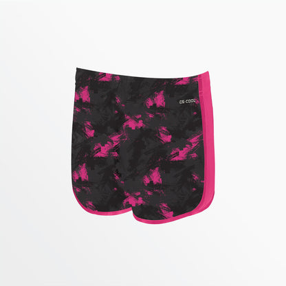 Capelli Sport - Girl's Camo Strokes 2-Tone Running Shorts