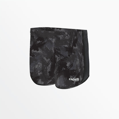 Capelli Sport - Girl's Camo Strokes 2-Tone Running Shorts