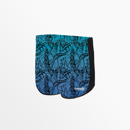 Capelli Sport - Girl's Distressed Ombre Running Shorts