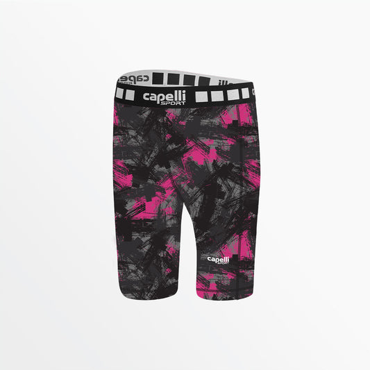 Capelli Sport - Girl's 3/4 Camo Strokes Biker Shorts