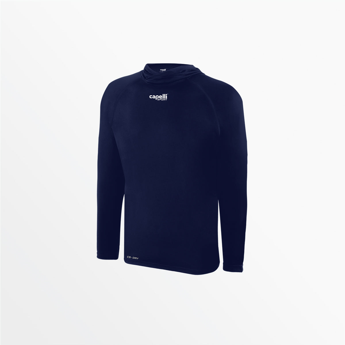 Capelli Sport - Youth Club Long Sleeve Poly Hooded Tee