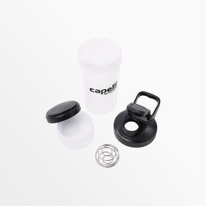 Capelli Sport - 16 Oz Shaker Bottle With Bottom Storage Container