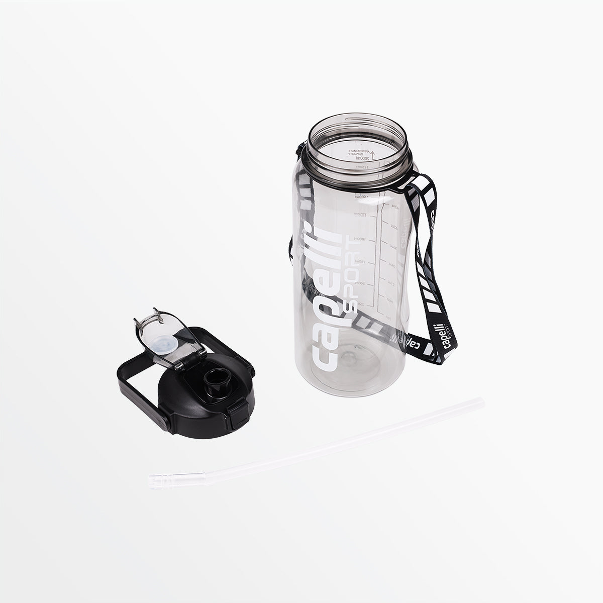 Capelli Sport - 70 Oz Plastic Water Jug With Straw Cover Top