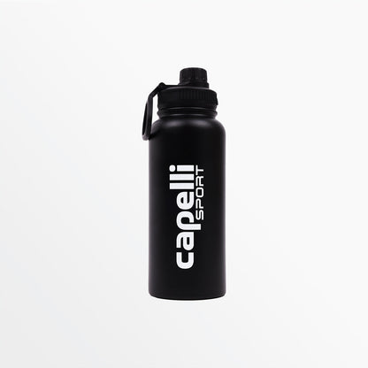 Capelli Sport - 32 Oz Sport Screw Cap Wide Mouth Stainless Steel Water Bottle