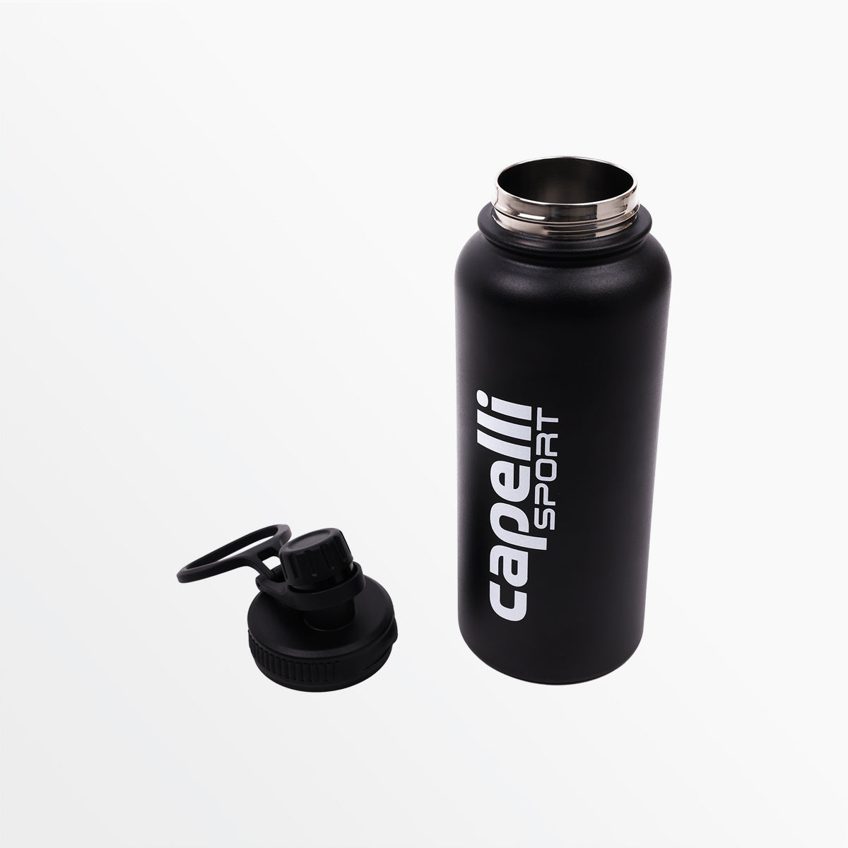 Capelli Sport - 32 Oz Sport Screw Cap Wide Mouth Stainless Steel Water Bottle