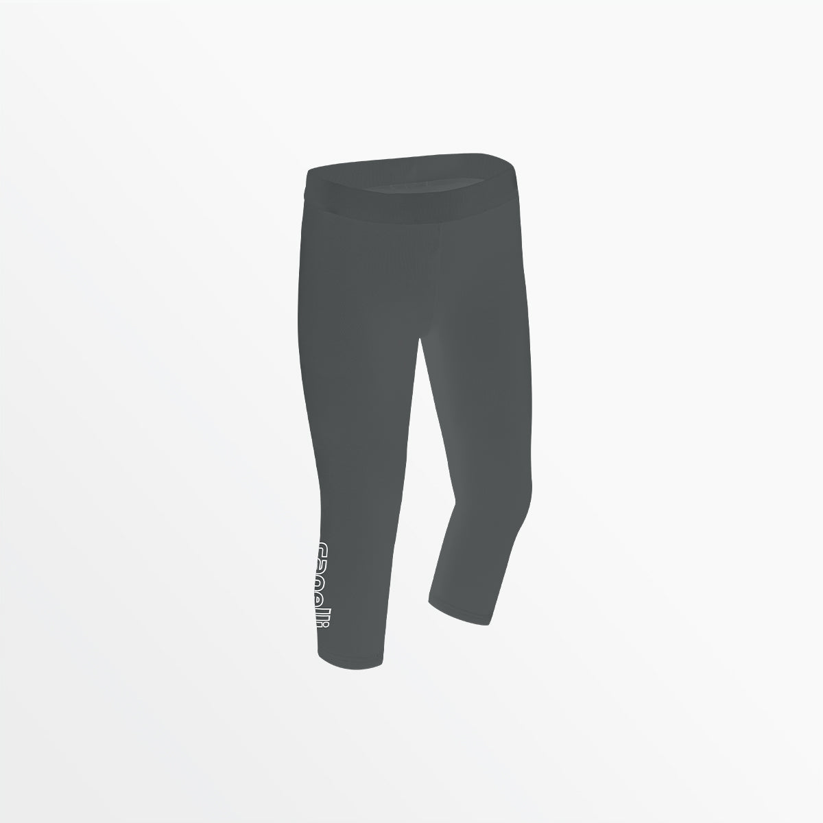 Capelli Sport - Girl's Mid Rise Logo 3/4 Cotton Leggings