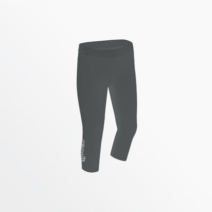 Capelli Sport - Girl's Mid Rise Logo 3/4 Cotton Leggings