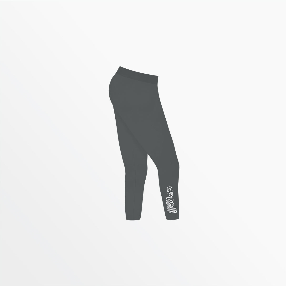 Capelli Sport - Girl's Mid Rise Logo 3/4 Cotton Leggings