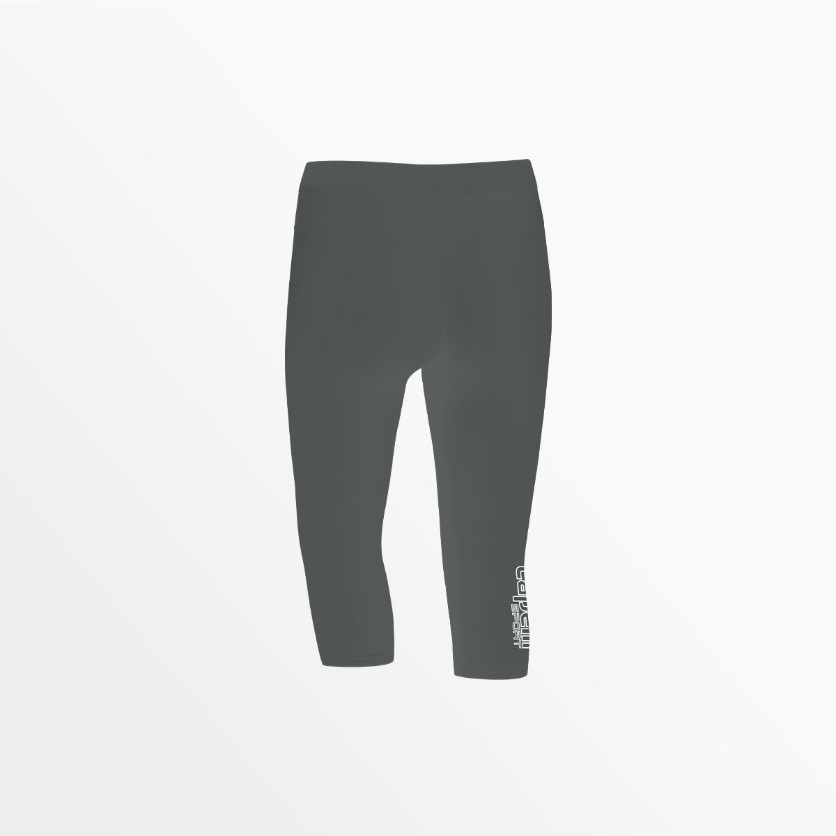 Capelli Sport - Girl's Mid Rise Logo 3/4 Cotton Leggings